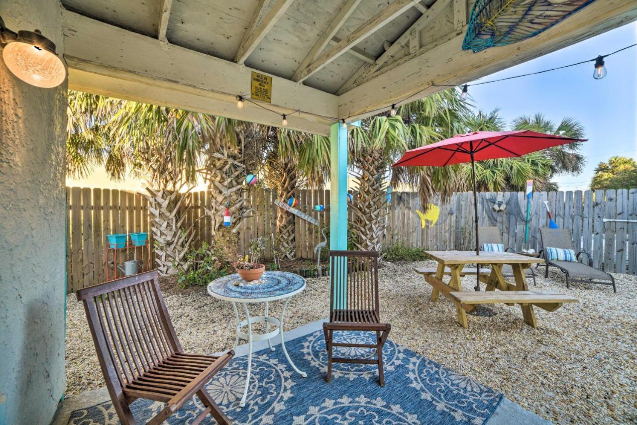 Pcb Studio With Private Patio Steps To Beach! ปานามาซิตี้บีช ภายนอก รูปภาพ